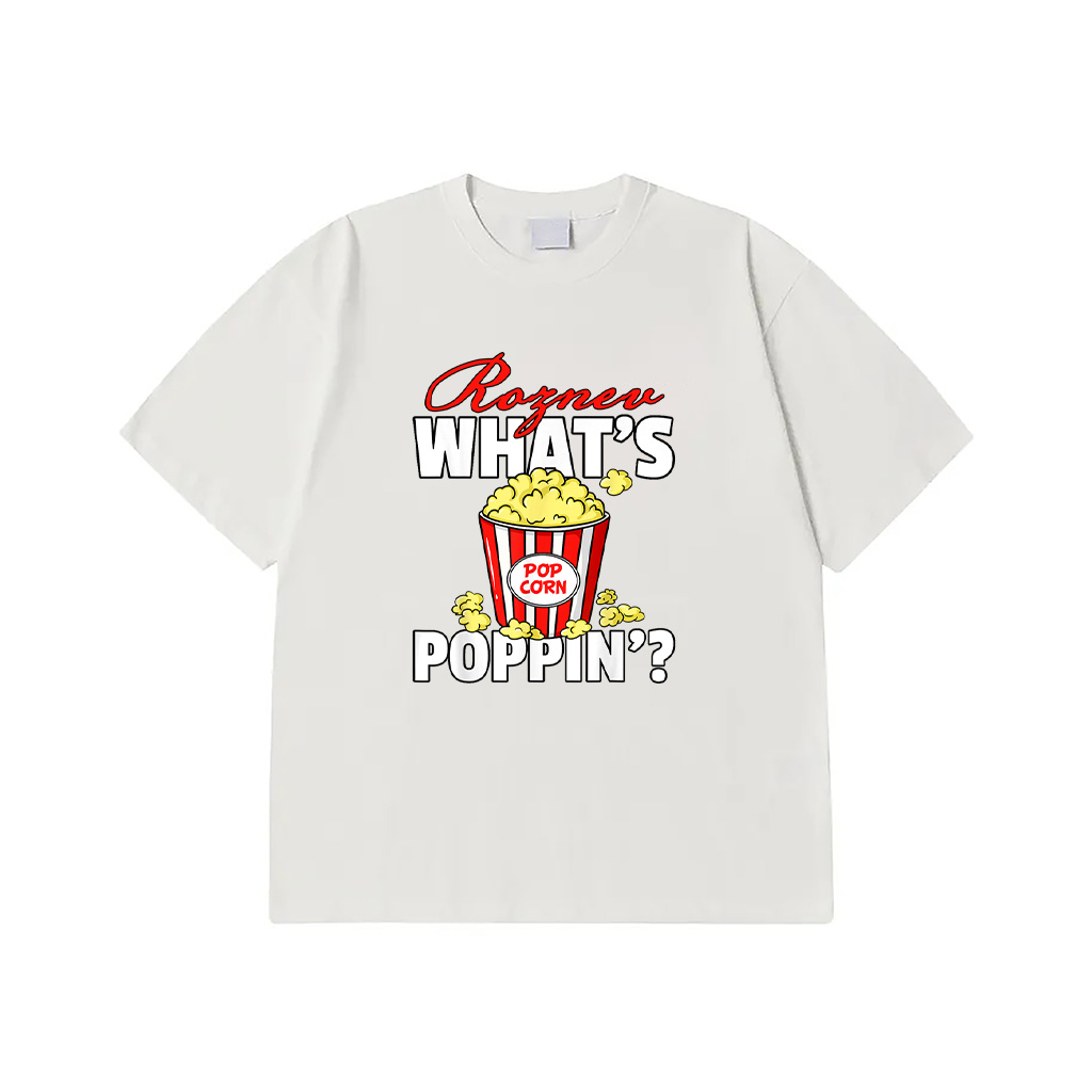 What's Poppin Popcorn Gift Cinema Movie Snack T-Shirt,New Arrivals What's Poppin Popcorn Gift Cinema Movie Snack T-Shirt New Arrivals