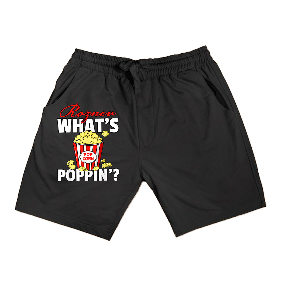 What's Poppin Popcorn Gift Cinema Movie Snack Shorts Summer Collection