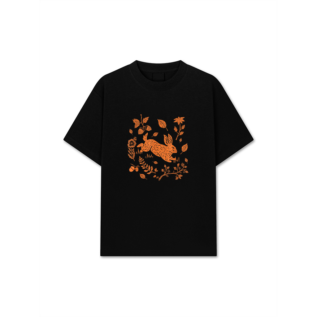 Wild Hare Rabbit Cottagecore T-Shirt
