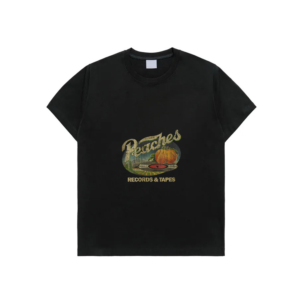 Womens Peaches Special Records Tape Vintage T-Shirt 1
