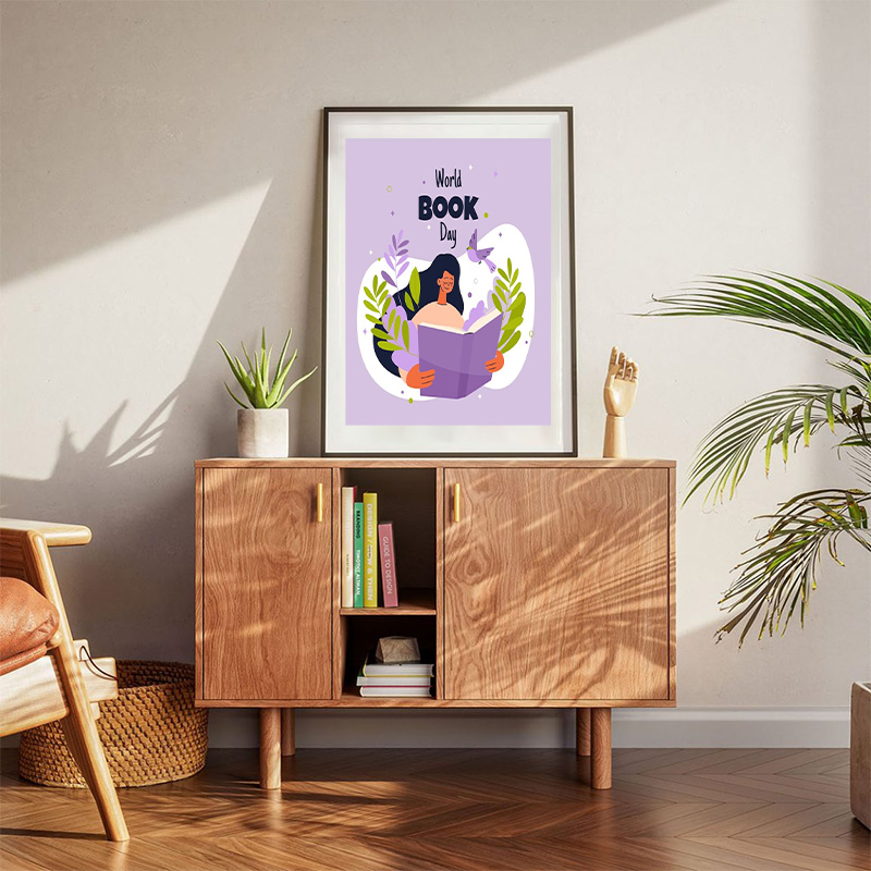 World Book Day Reading And Chill Poster