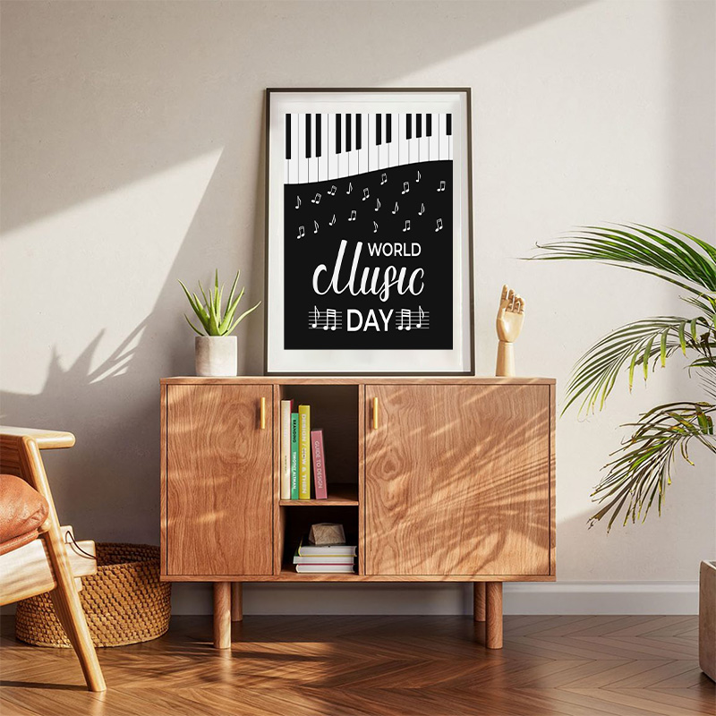 World Music Day Slogan Poster
