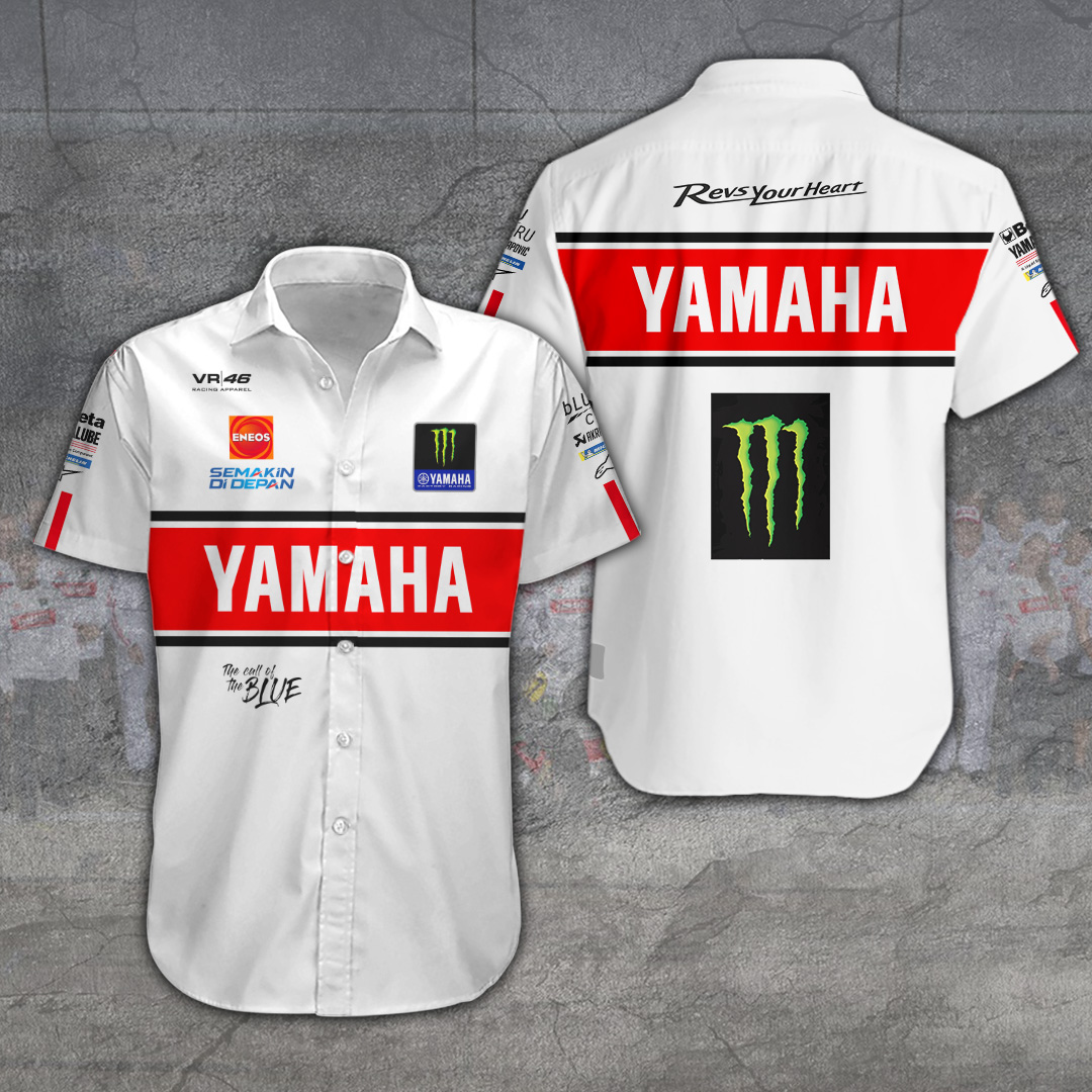 Yamaha Motor Racing F1 Racing Hawaiian Shirt Gifts For Fans