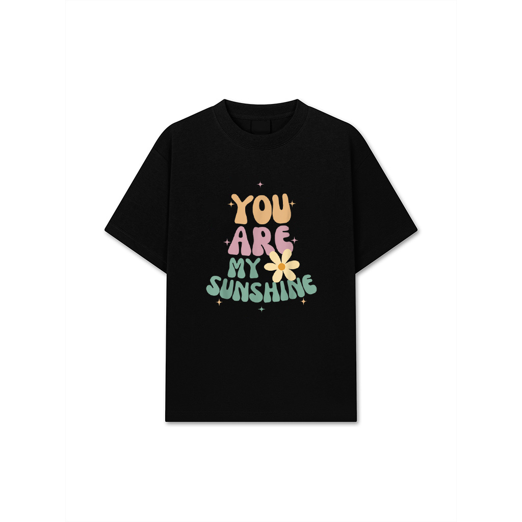 You Are My Sunshine Cute Sun Hot Summer Retro Graphic T-Shirt