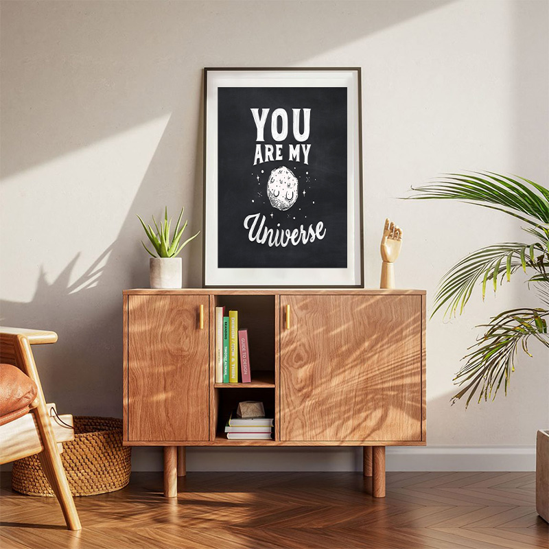 You Are My Universe Poster