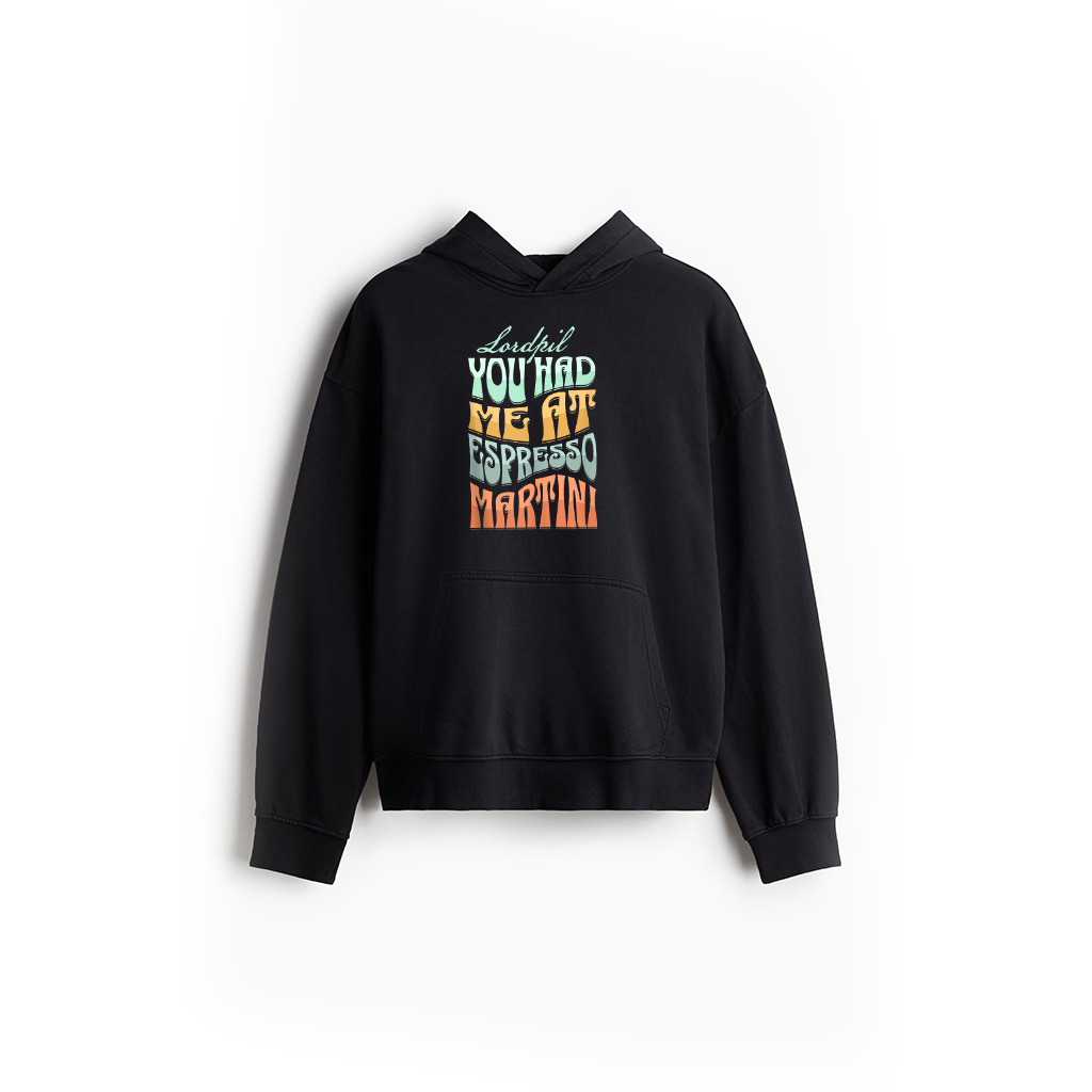 You Had Me At Espresso Martini Funny Retro Hoodie